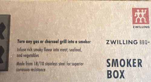 Zwilling bbq smoker box - zwilling,