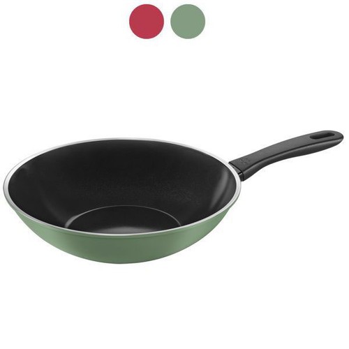 Wok manico cm 28 - ,