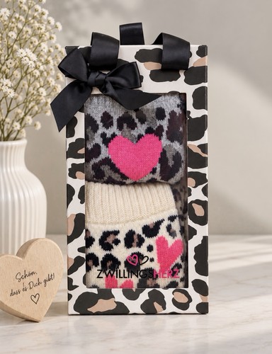Gemelli cuore calze coccole - gemelli,